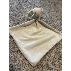 Jellycat Bashful Cream Bunny Soother Plush Stuffed Animal Blanket